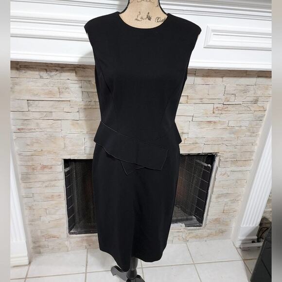 Lafayette 148 New York black sleeveless dress size small - Picture 1 of 7